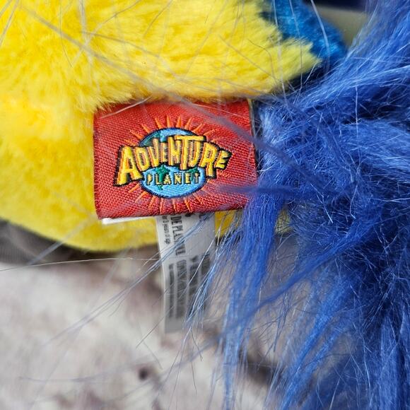 Adventure Planet Blue yellow macaw parrot stuffed animal plush (ff) - Picture 12 of 12